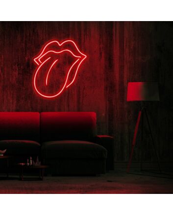 Wild Mouth Art Piece Neon Sign for bold and artistic settings