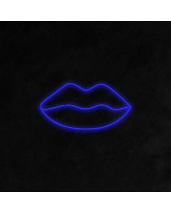 Lips Neon Sign adds a bold statement to any room