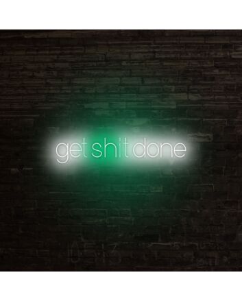 Get Sht Done Neon Sign V2 for focused and driven spaces