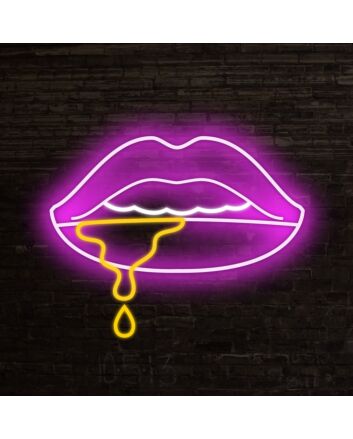 Aesthetic Drool Neon Sign for artistic and stylish decor