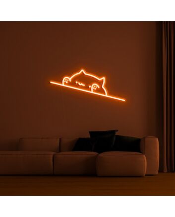 Cute Cat Neon Sign ideal for pet lovers