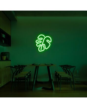 Leaf Neon Sign adds a natural touch to any space