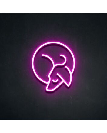 Sleepy Dog Neon Sign perfect for pet lovers