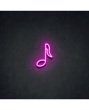 Note Neon Sign perfect for music lovers