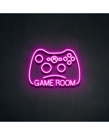 Games Room Neon Sign perfect for gaming spaces