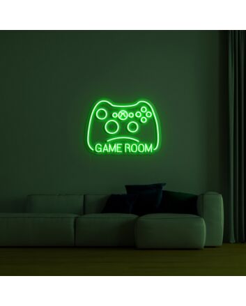 Games Room Neon Sign perfect for gaming spaces