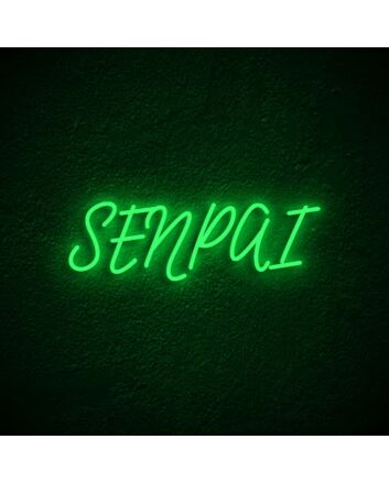 Senpai Neon Sign for Anime Lovers