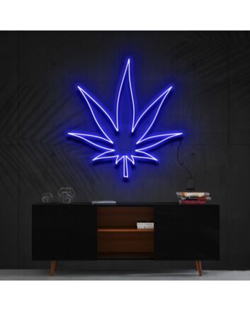 Plant Based Neon Sign for Nature and Lifestyle Decor