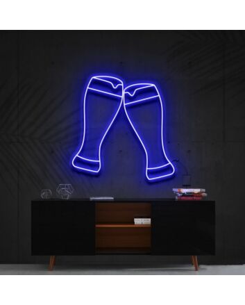 Beer Cheers Neon Sign for Bars and Party Spaces