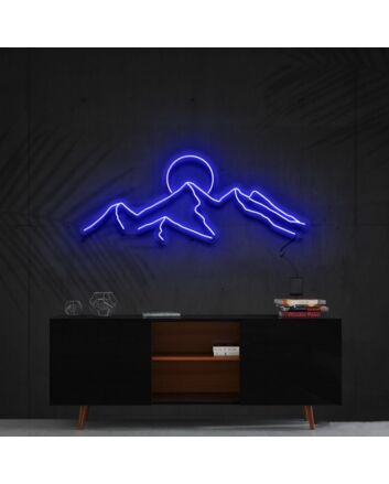 Desert Sunset Neon Sign for Nature and Desert Themed Spaces