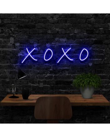 Xoxo Neon Sign for Romantic Settings