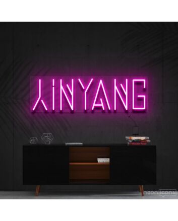 Yin Yang Neon Sign for Balanced and Zen Spaces