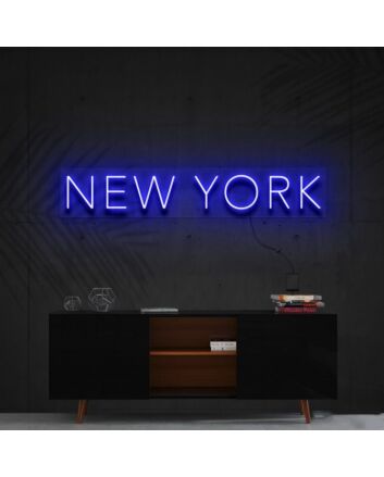 New York Neon Sign for Travel Lovers