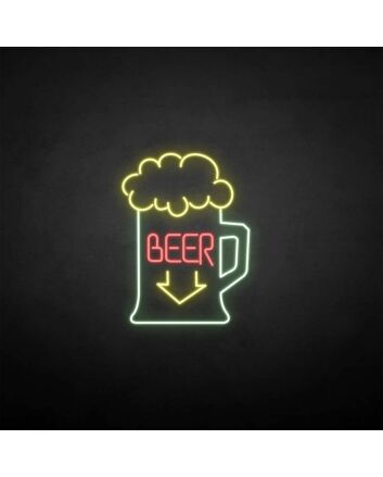 Customize &#39;BEER&#39; neon sign