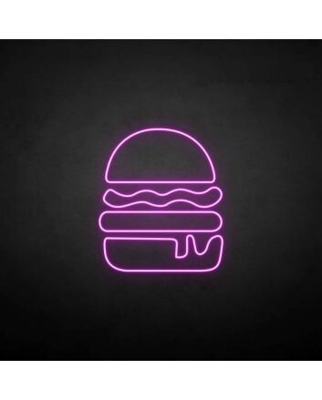 Humburger2&#39; neon sign