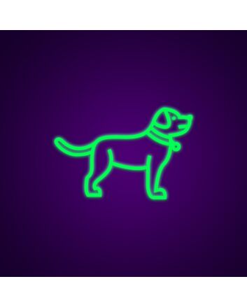 Dog Neon Sign for Pet Lovers
