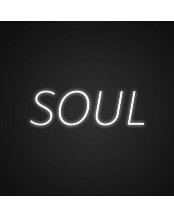 Soul Neon Sign for Inspirational and Spiritual Spaces