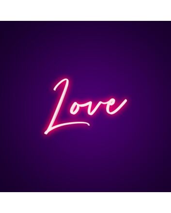 Love Neon Sign for Romantic Settings