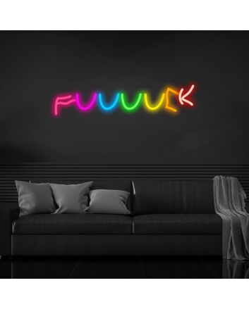 Fuuuuck Neon Sign for Bold Statements