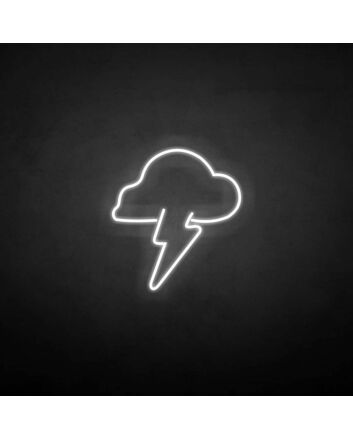 &#39;Thunder&#39; neon sign