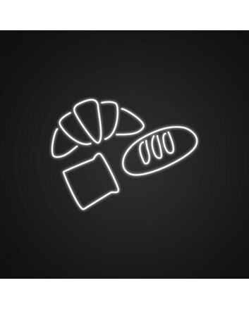Bread Neon Sign for Kitchens and Bakeries