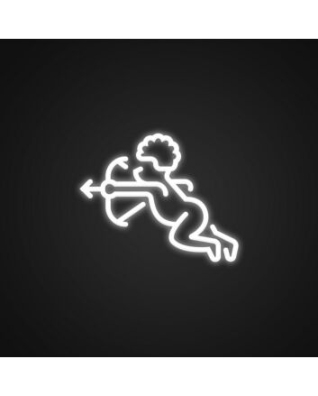 Cupid Neon Sign for Romantic Settings