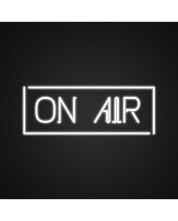 On Air Sign Neon Sign for Studios