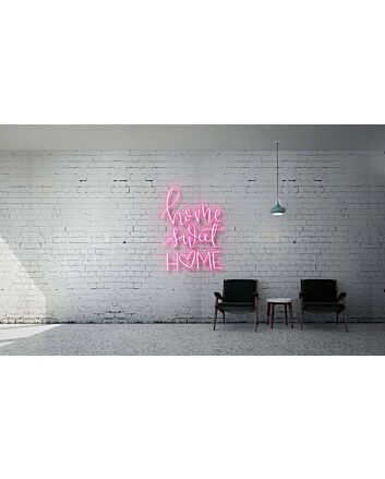 Home Sweet Home Heart Neon Sign