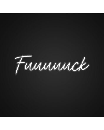 Fuuuck Neon Sign for Bold Statements