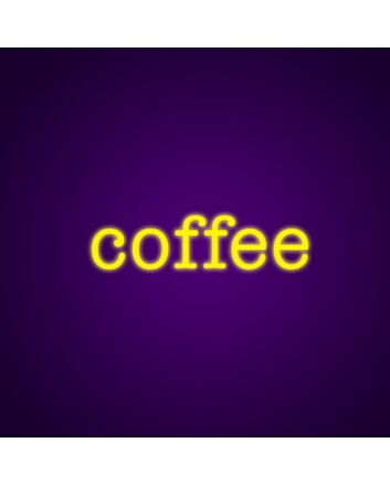 Coffee Neon Sign for Cafes