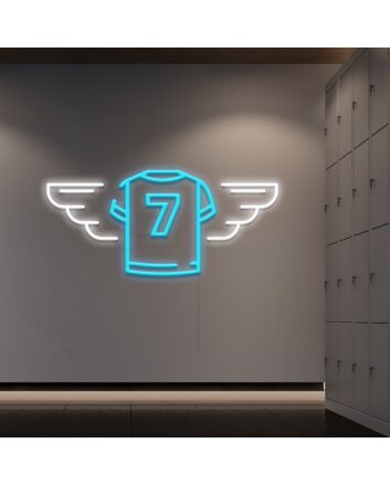 Jersey Neon Sign for Sports Enthusiasts
