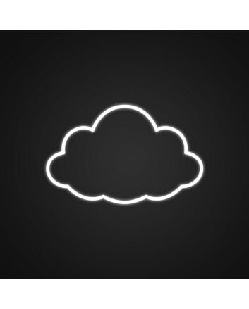 Clouds Neon Sign for Peaceful Spaces
