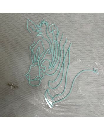 Zebra&#39; neon sign