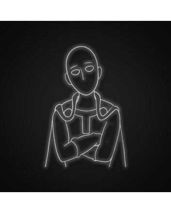 Saitama Neon Sign for Anime Fans