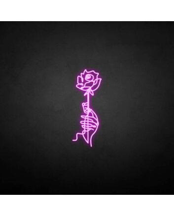 &#39;Rose&#39; neon sign