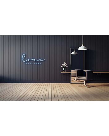 Home Sweet Home Italic Neon Sign