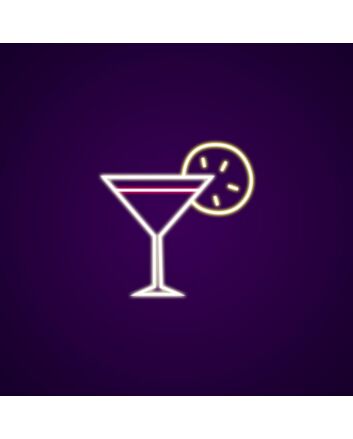 Cocktail Neon Sign for Bars and Lounges