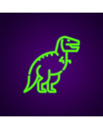 Dinosaur Neon Sign for Kids Rooms