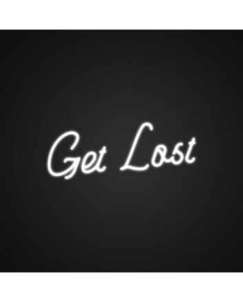 Get Lost Neon Sign for Adventurers