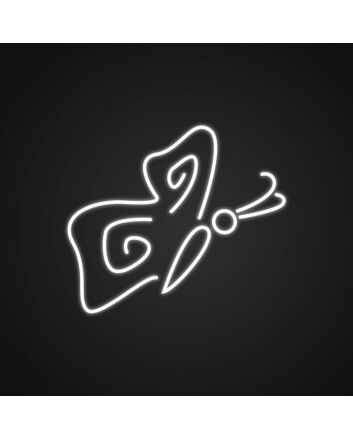 Butterfly Neon Sign A whimsical touch for bedrooms or nurseries