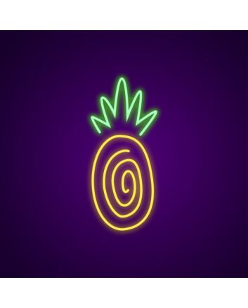 Pineapple Neon Sign Create a tropical vibe in your kitchen or bar