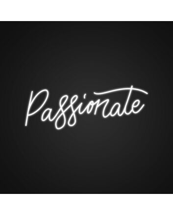 Passionate Neon Sign Add a touch of passion to your space