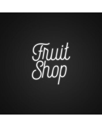 Fruit Shop Neon Sign Ideal for fruit shops and fresh markets