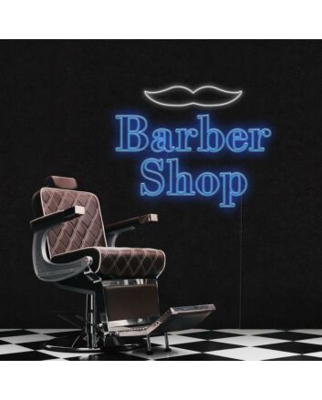 Barbershop Neon Sign Attract more customers to your barbershop