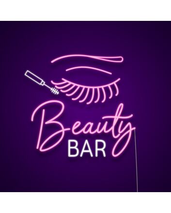 Beauty Bar Neon Sign Attract customers to your beauty bar