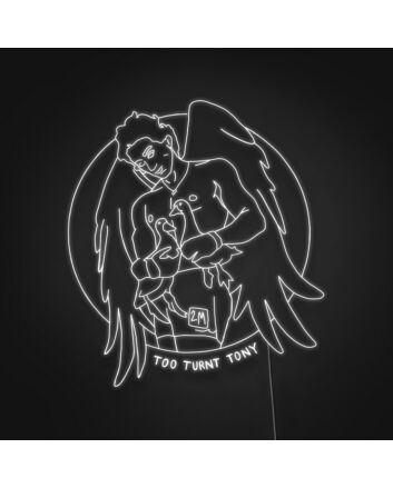 Too Turnt Tony Neon Sign Bring the party vibes with this sign