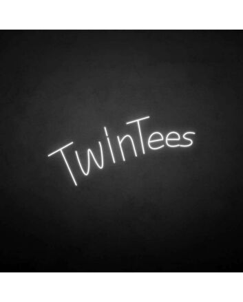 Twintees&#39; neon sign