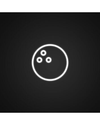 Bowling Ball Neon Sign Great for bowling alleys and game rooms