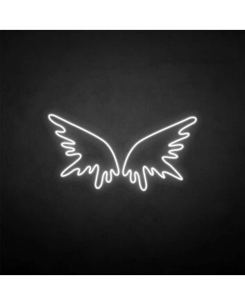 &#39;Wing&#39; neon sign