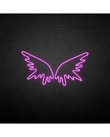 &#39;Wing&#39; neon sign
